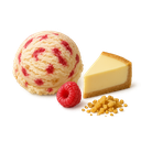 Portionsbecher VANILLE-HIMBEER-CRUMBLE (150ml)