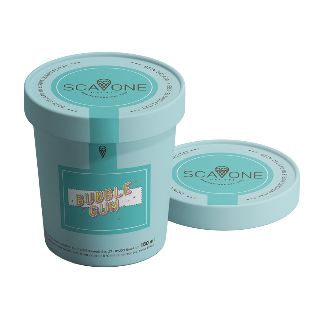 Portionsbecher BUBBLE GUM (Himmelblau)