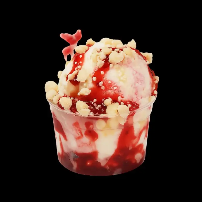 Eisbecher Schneekugel (280ml)