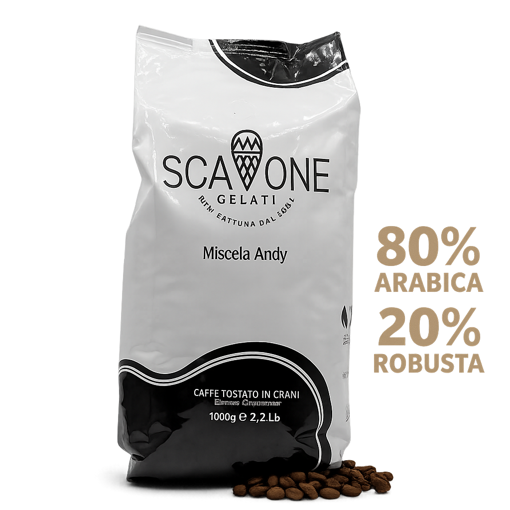Kaffeebohnen Scavone 1kg 80/20