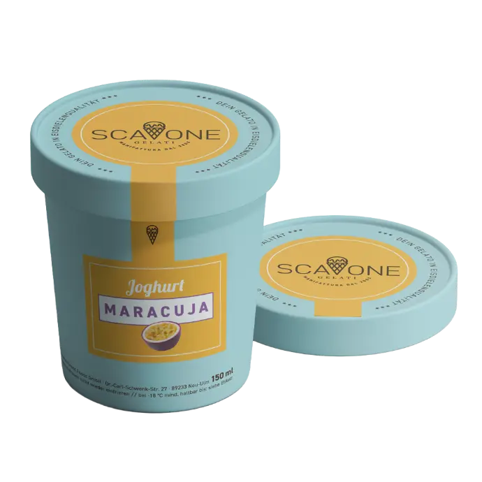 Portionsbecher JOGHURT-MARACUJA (150ml)
