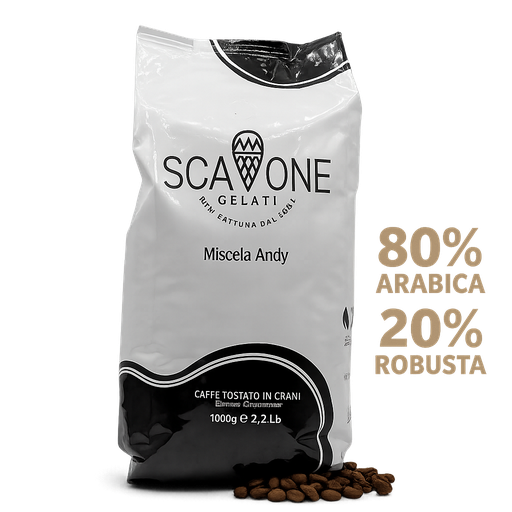 Kaffeebohnen Scavone 1kg 80/20