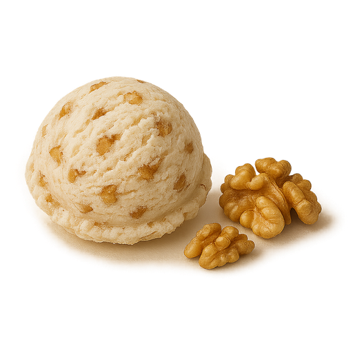 Wanne Walnuss mit Walnusskernen