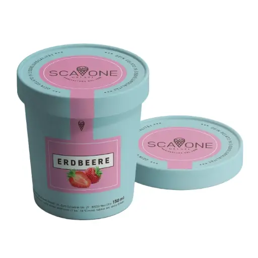 Erdbeere Becher