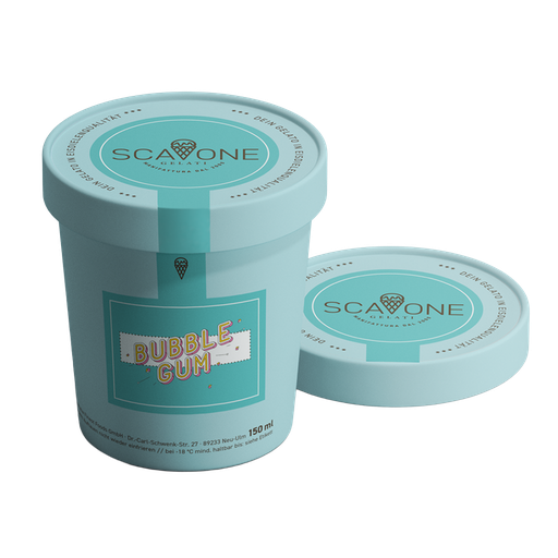 Himmelblau Bubble Gum Becher (150ml)